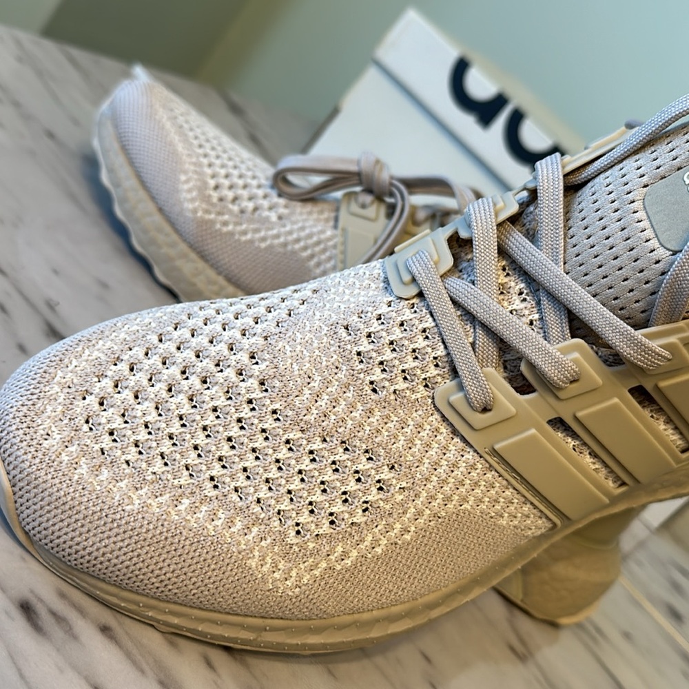 Adidas UltraBOOST 1.0 Running Sneaker Women’s 9 Wonder Beige - Picture 9 of 11